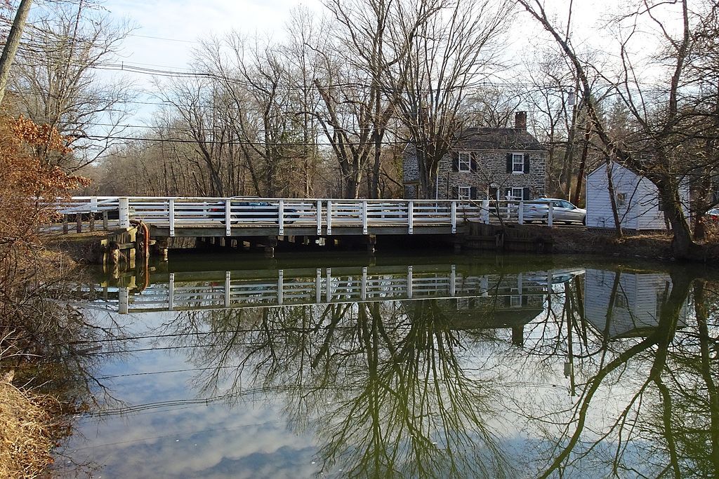 View of the Griggstown Bridgetender's Home
