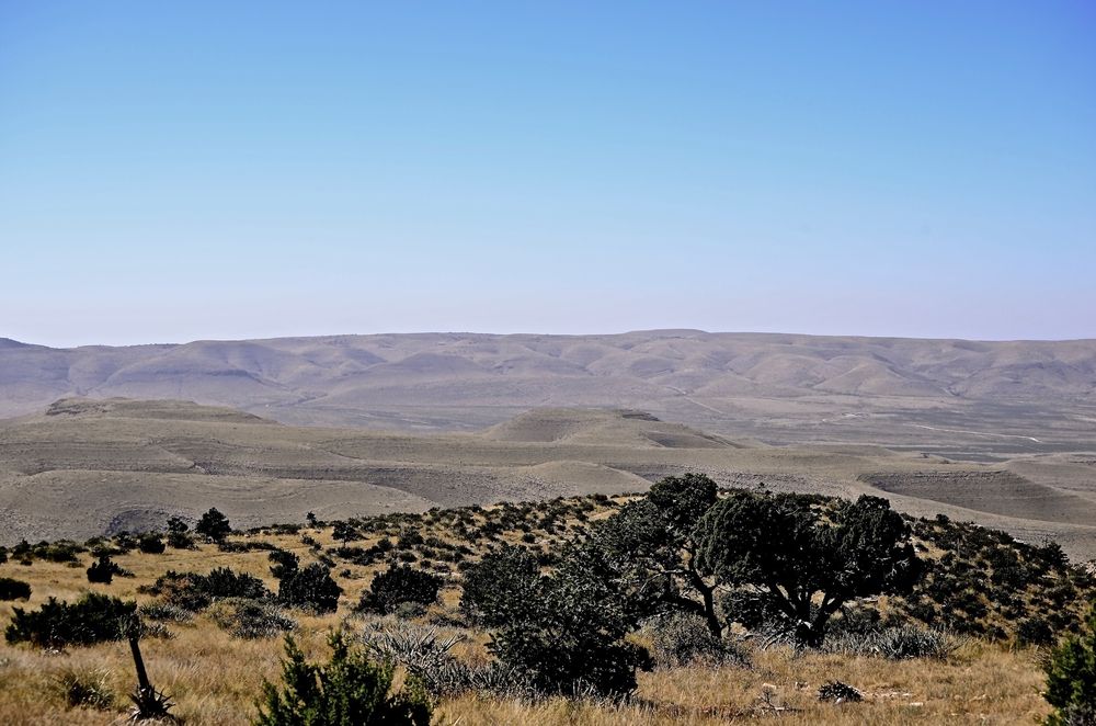 Landscape of Guadalupe Mountains