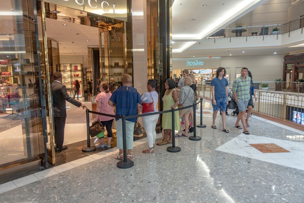 Gucci store at Tysons Galleria mall