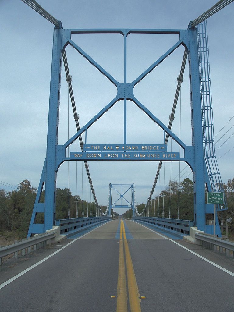 Front view of Hal W. Adams Bridge