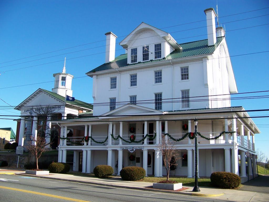 Front View of Hale-Wilkinson-Carter Home