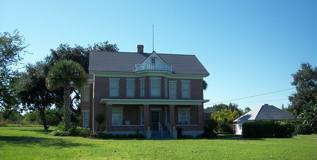 Exterior view of the Hallstrom House