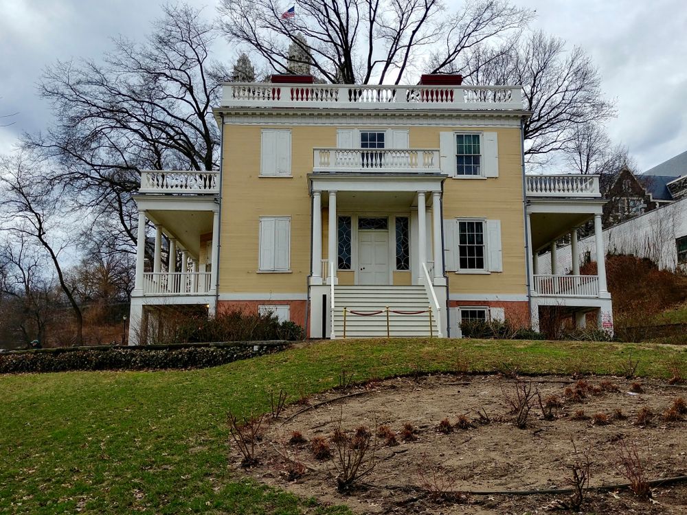 Facade of the Hamilton Grange National Memorial