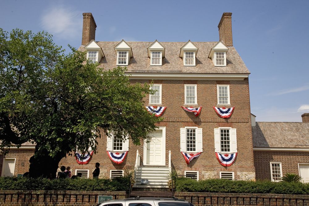 Exterior of the Hammond-Harwood House
