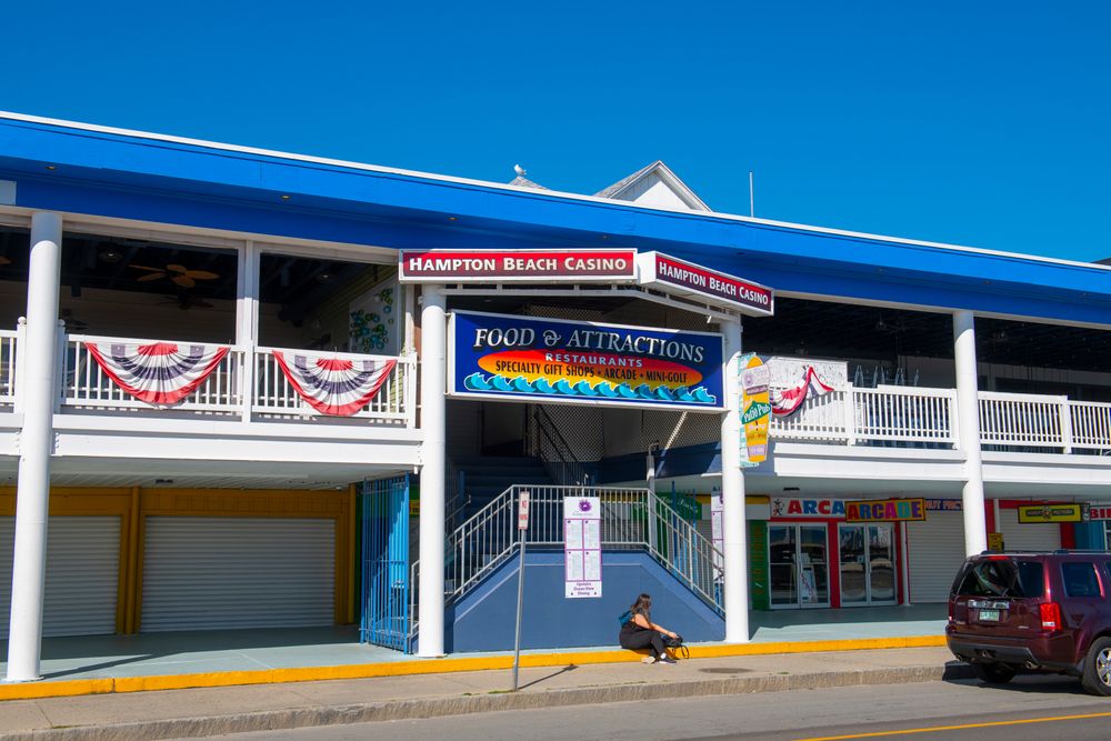 Exterior of Hampton Beach Casino