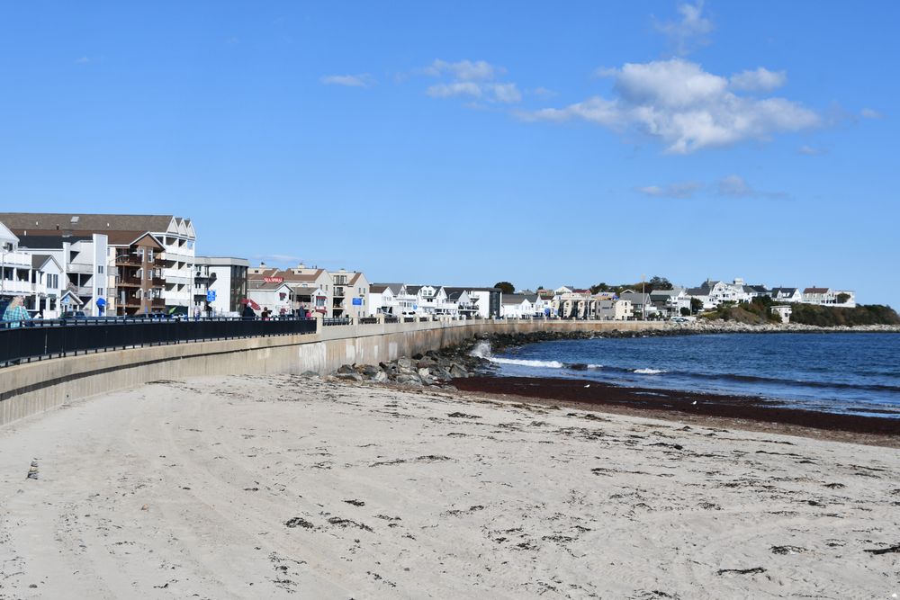 Hampton Beach State Park's shore