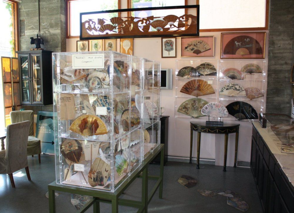 Inside View of Hand Fan Museum