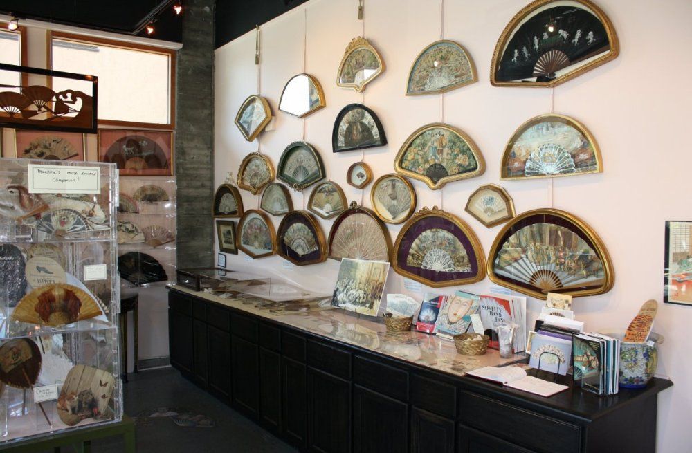 Inside View of Hand Fan Museum
