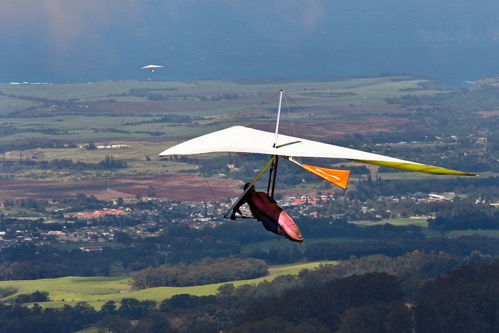 View of Hang Gliding Maui