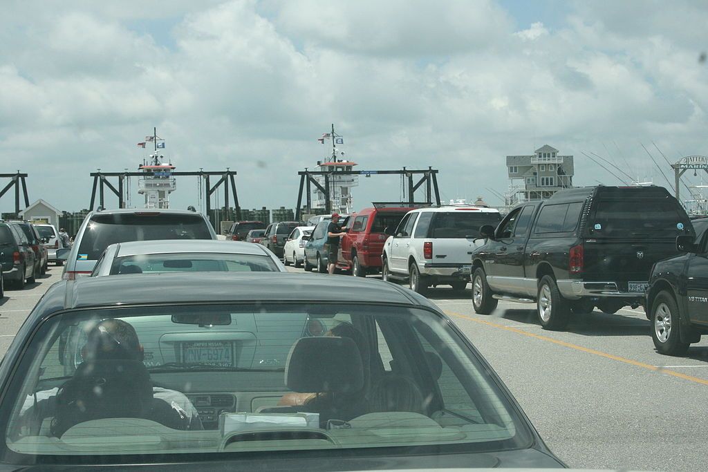 View of Hatteras Ocracoke Ferry