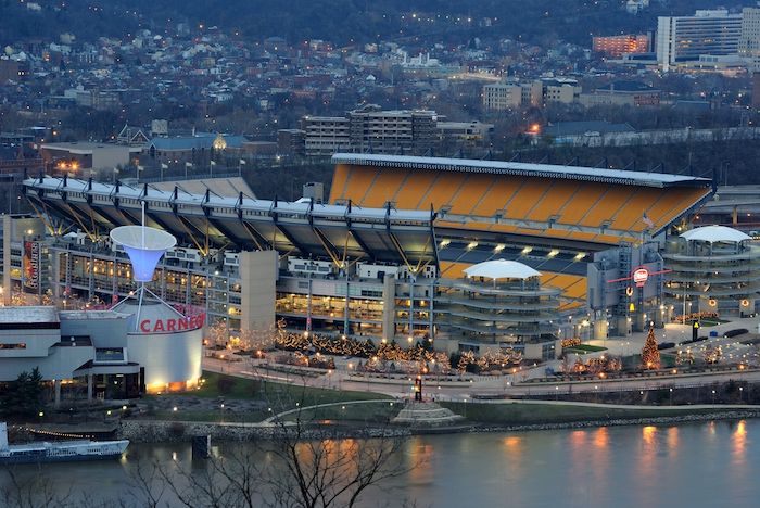 Aerial view of Heinz Field