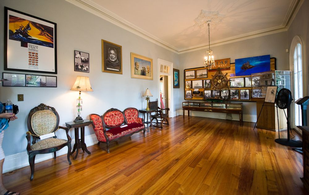 Interior view of Hemingway Home and Museum
