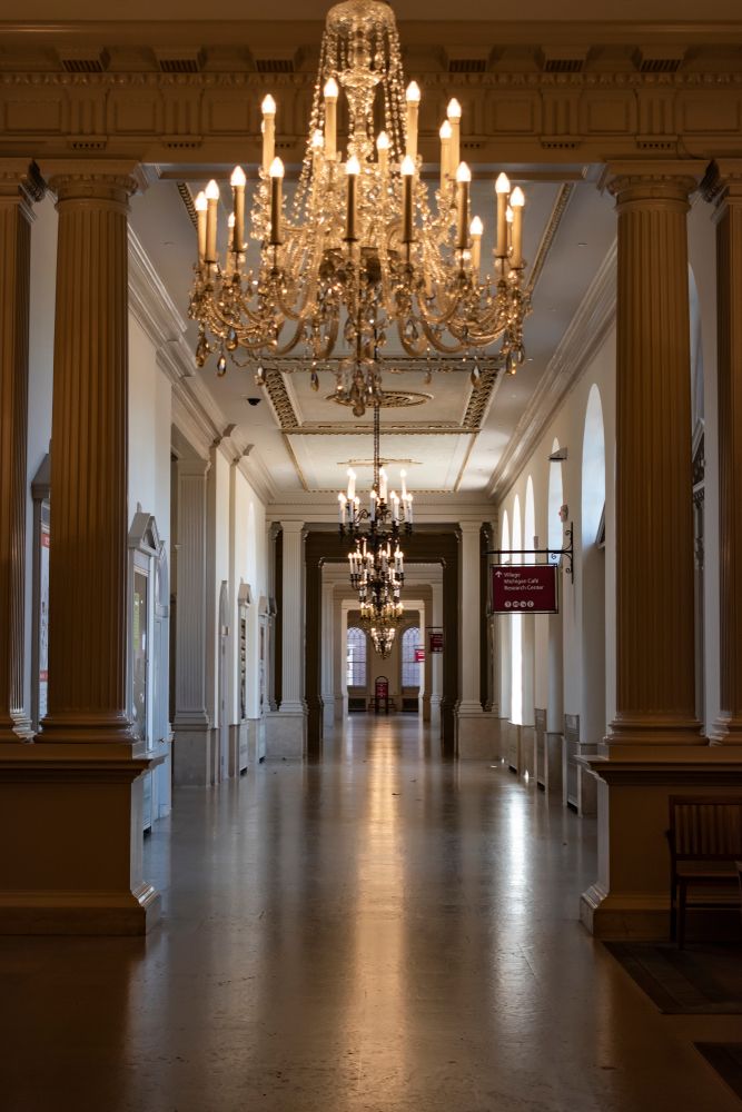 Hallway at Henry Ford Museum of American Innovation