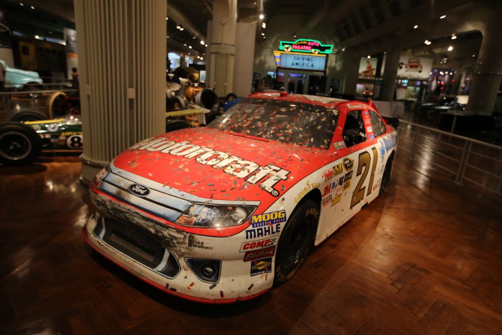 Sports car at Henry Ford Museum of American Innovation