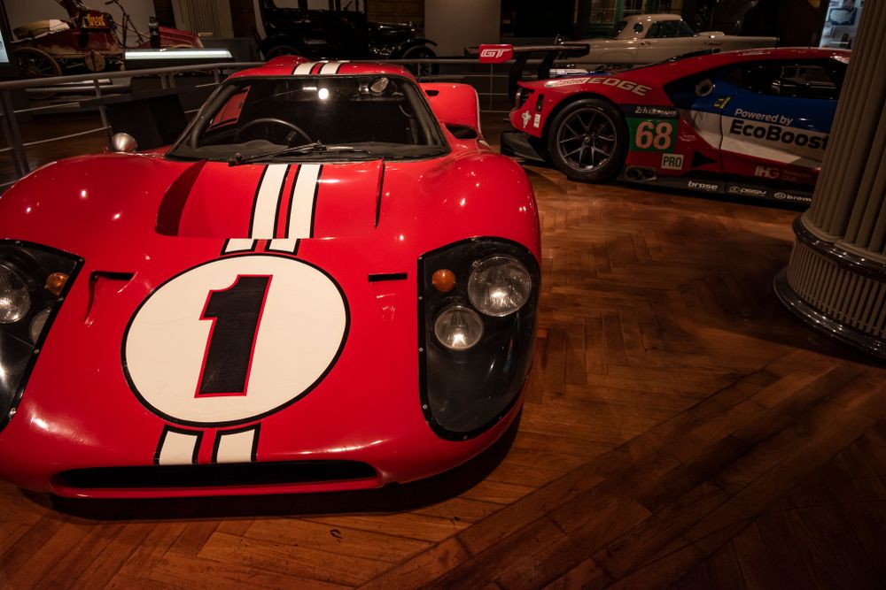 Sports car at Henry Ford Museum of American Innovation