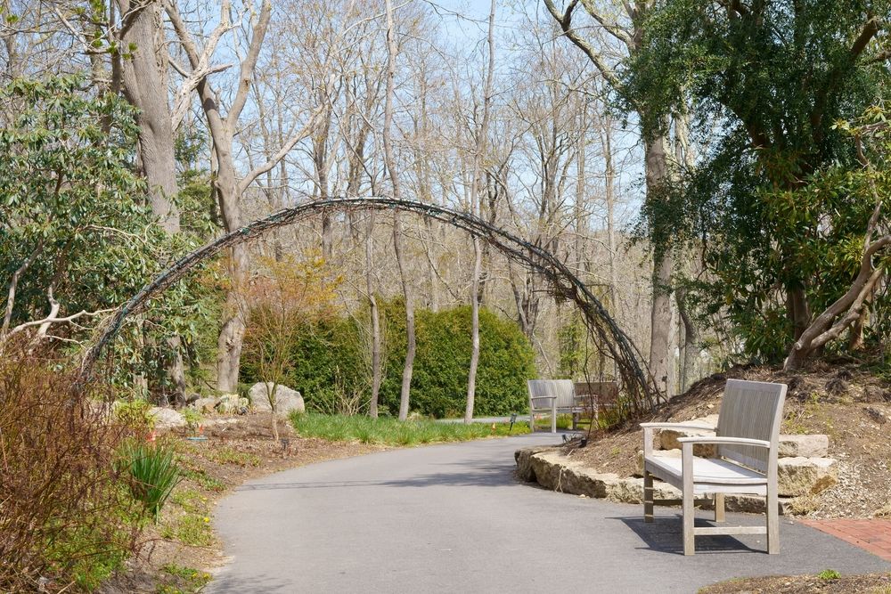 Walkway at Heritage Museums & Gardens