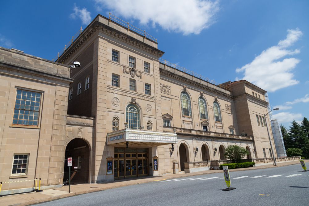 Exterior of the Hershey Theater