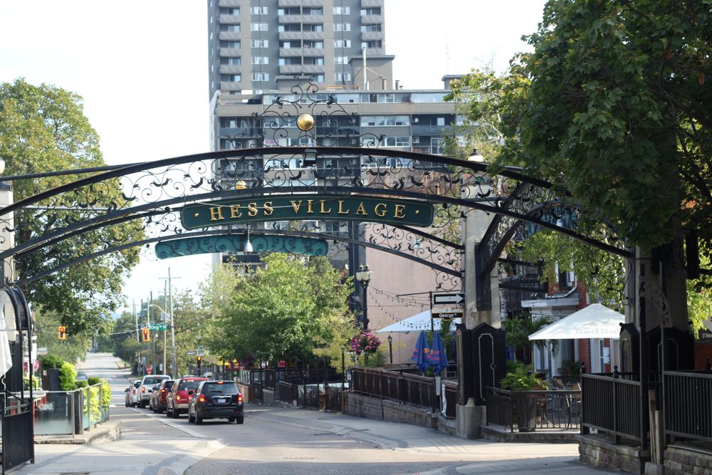 View of Hess Village