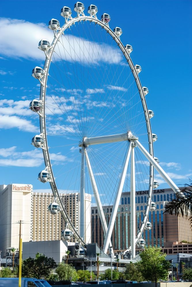 View of High Roller Observation Wheel