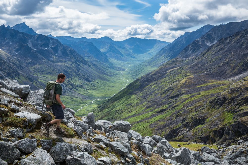 Hiking in Talkeetna