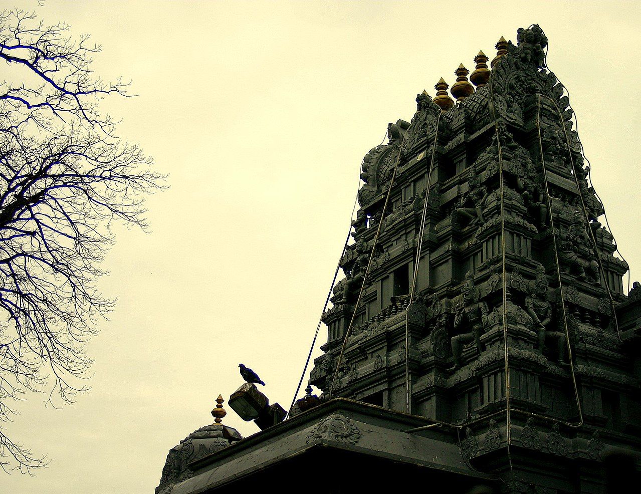 Ganapathi temple at Hindu Temple Society of North America