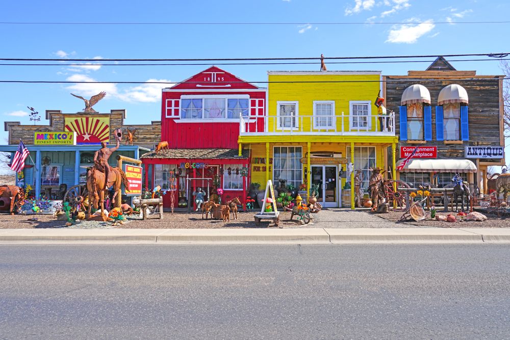 Buildings at the Historic Old Town Cottonwood