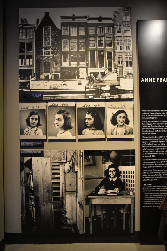 Exhibits at the Holocaust Museum