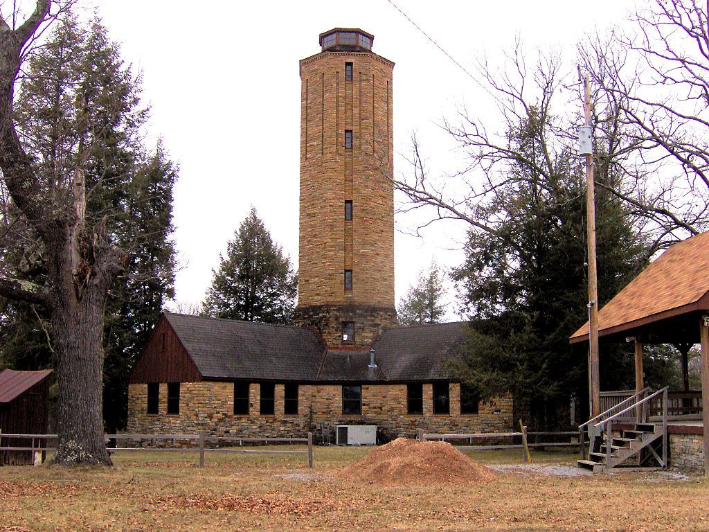 Daytime view of the Homesteads Tower Museum
