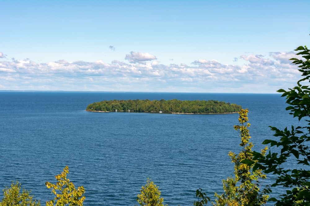 Horseshoe Island in Wisconsin