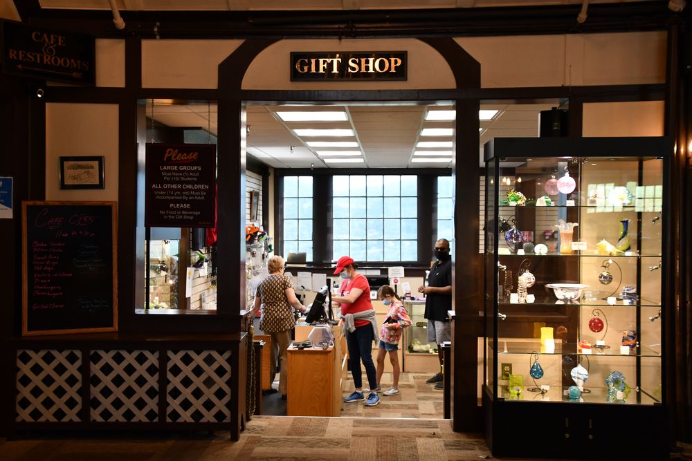 Gift shop at Howe Caverns