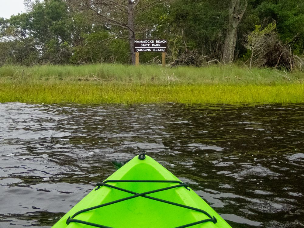 Kayaking in Huggins Island