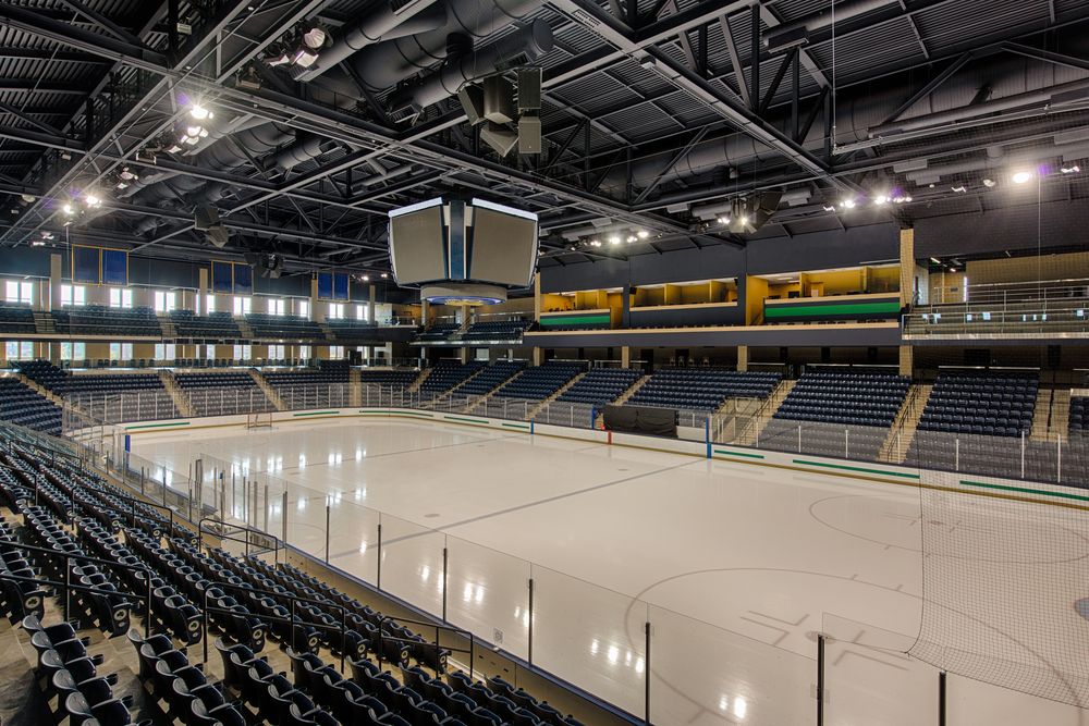 Ice box skating Rink in South Bend