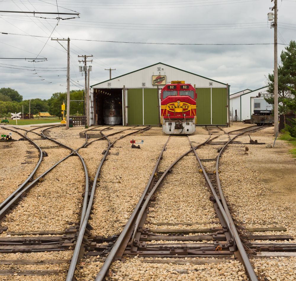 View of the Illinois Railway Museum