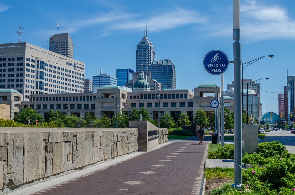 Indianapolis Cultural Trail in Indianapolis, Indiana