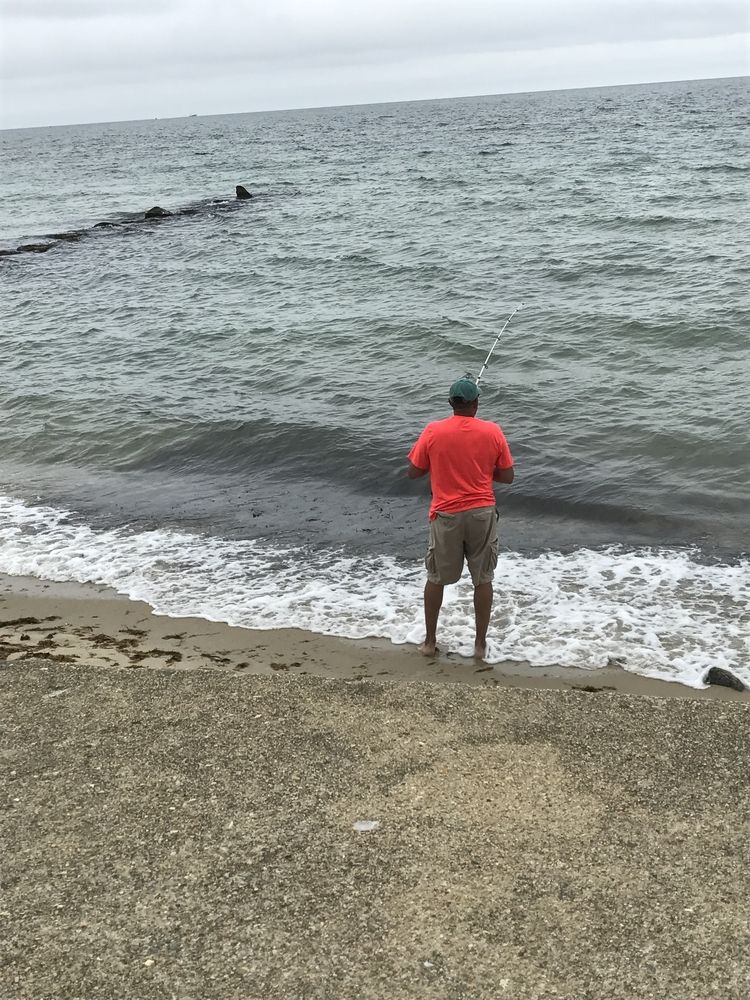 Fishing at Inkwell Beach