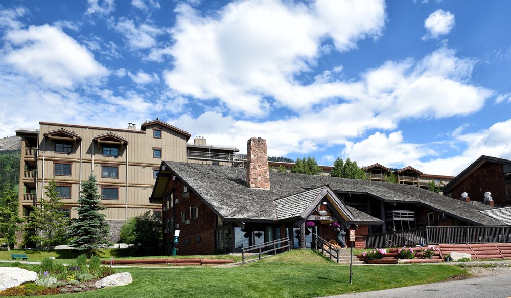 Side view of the Inn at Jackson Hole