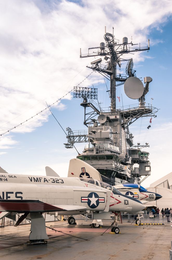 Planes at Intrepid Sea, Air, and Space Museum