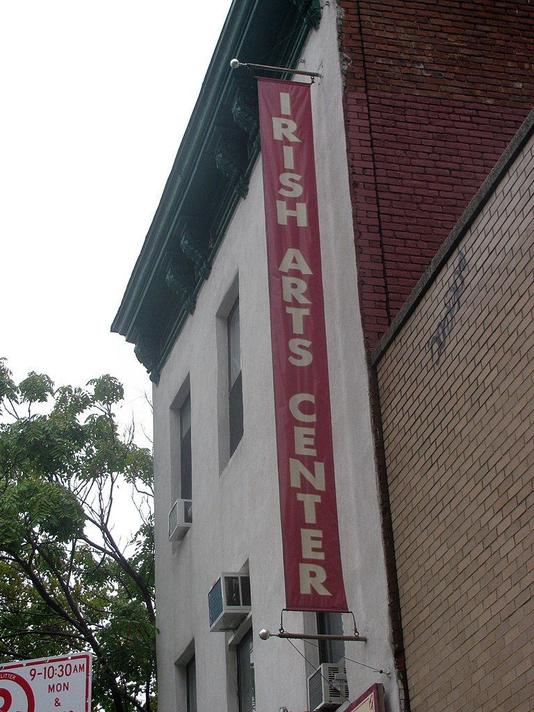Signage of Irish Arts Center