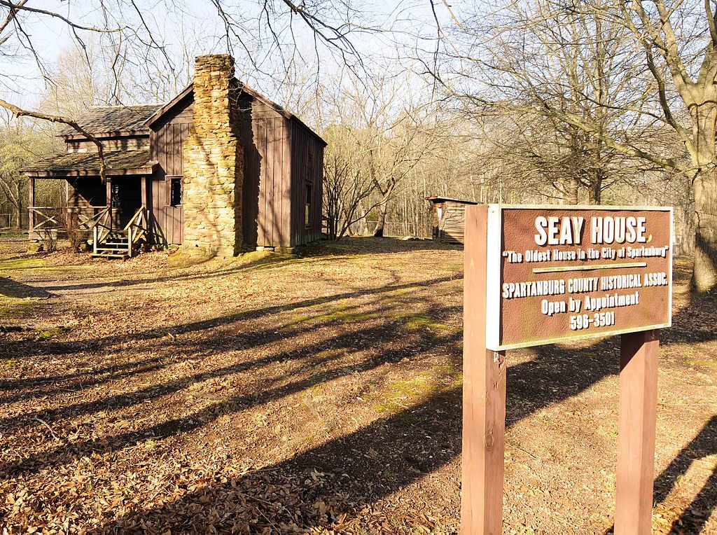 Entrance of Jammie Seay House
