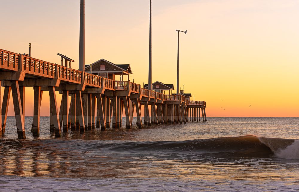 Jennette's Fishing Pier in Nags Head