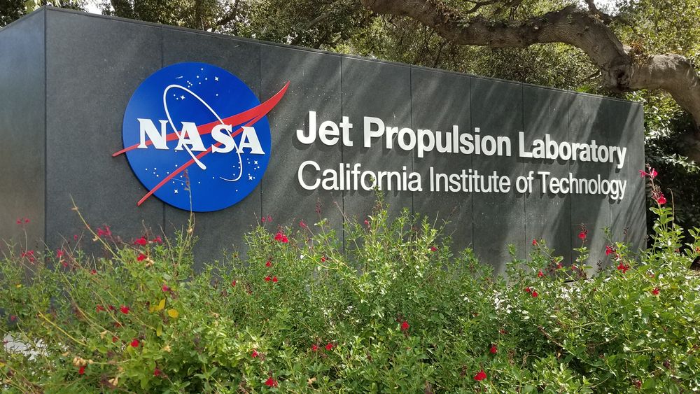 Sign board of Jet Propulsion Laboratory