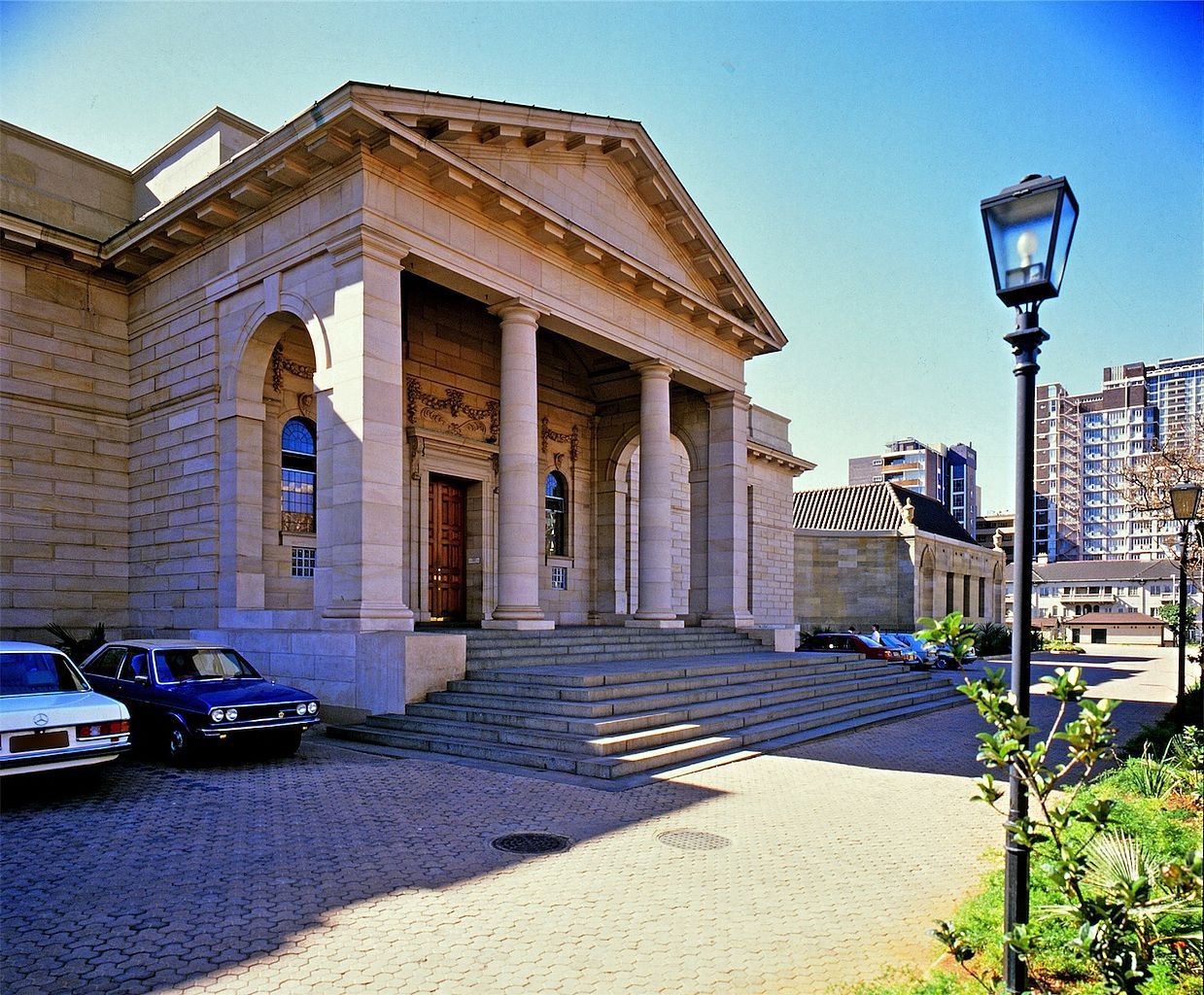 View of the majestic Johannesburg Art Gallery