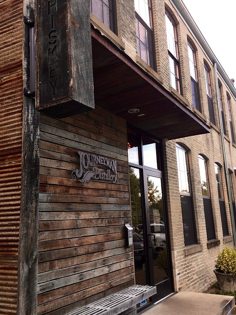 Exterior of Journeyman Distillery