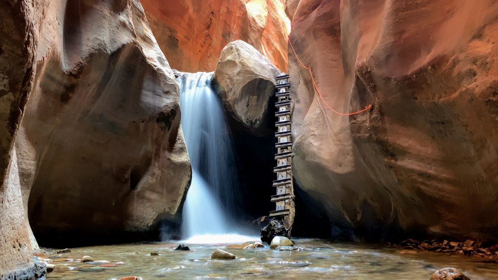 View of Kanarraville Falls