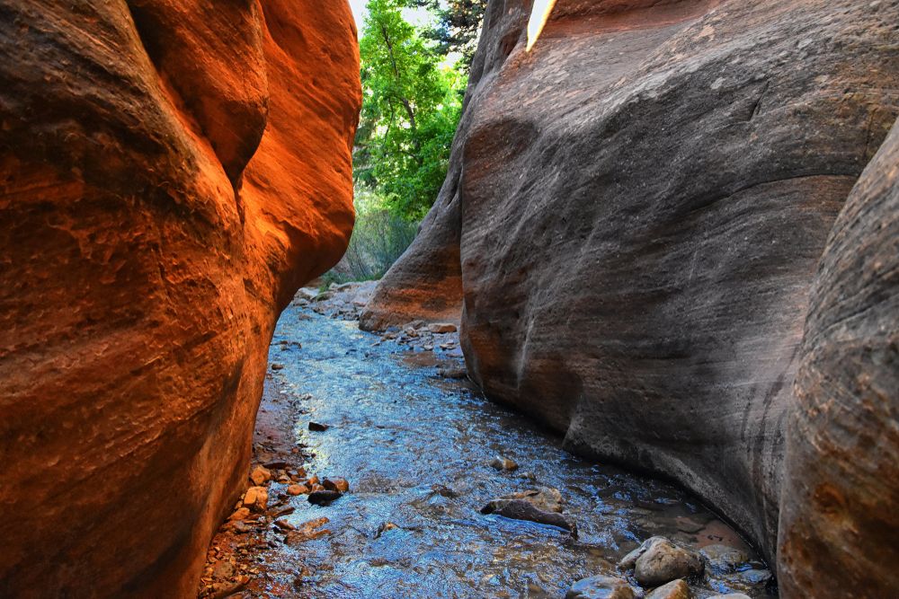 Stream flowing from Kanarraville Falls