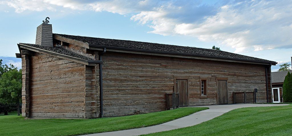 Exterior of Kanesville Tabernacle