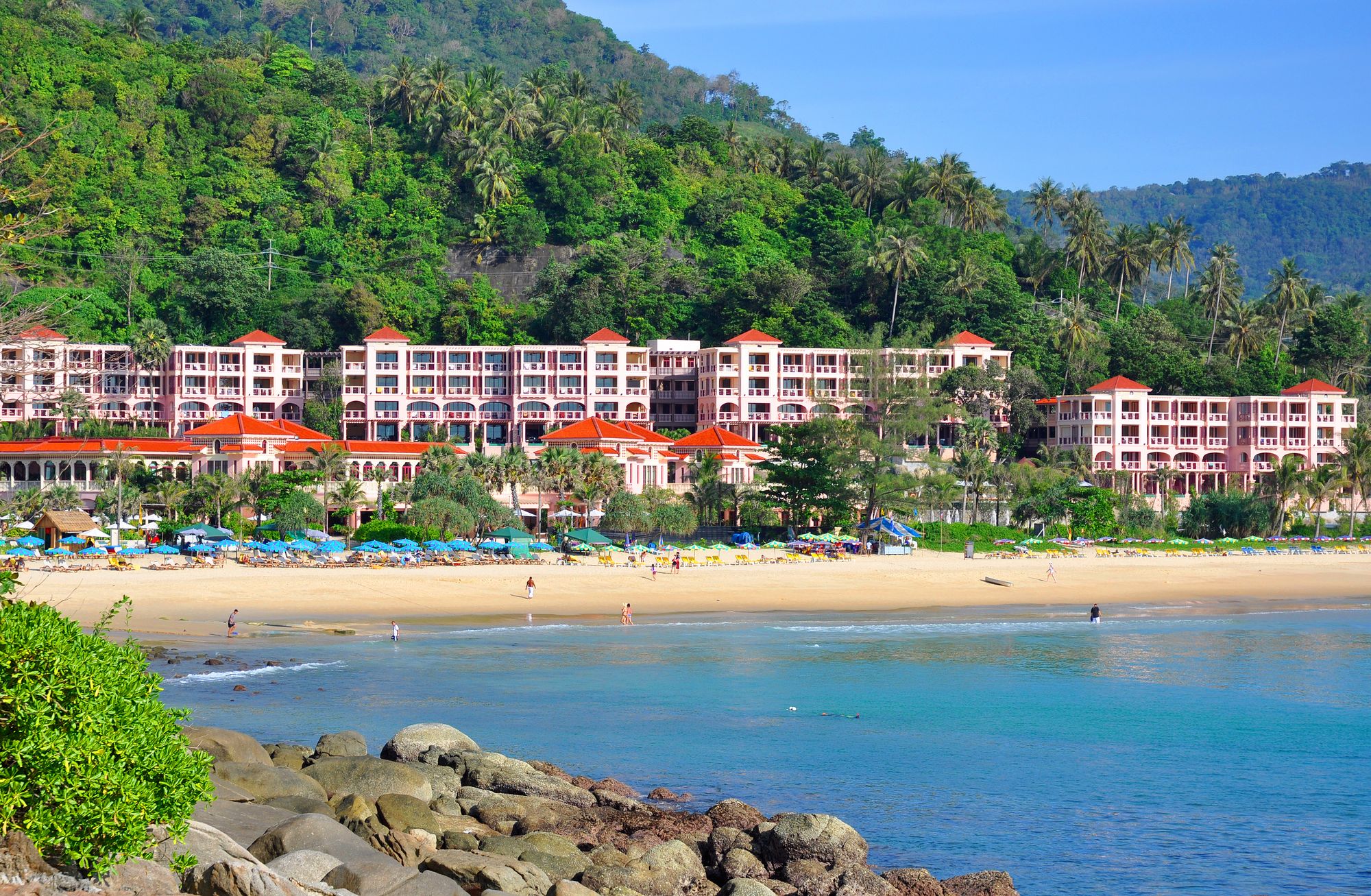 Buildings near Karon Beach