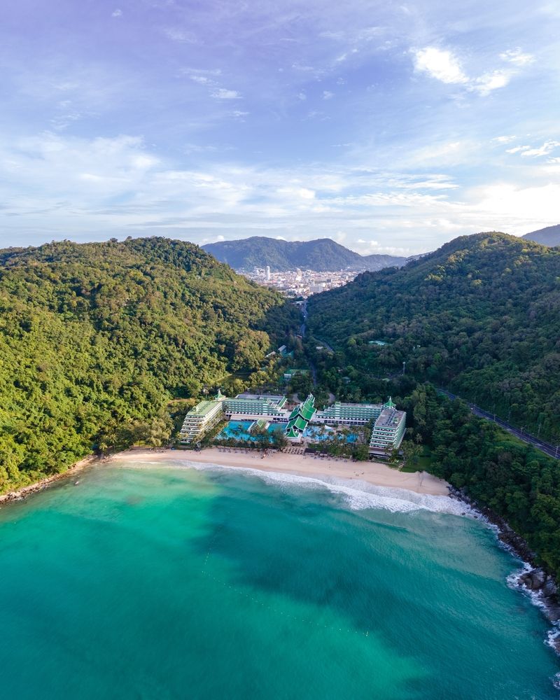 Clean waters of Hat Karon Noi Beach