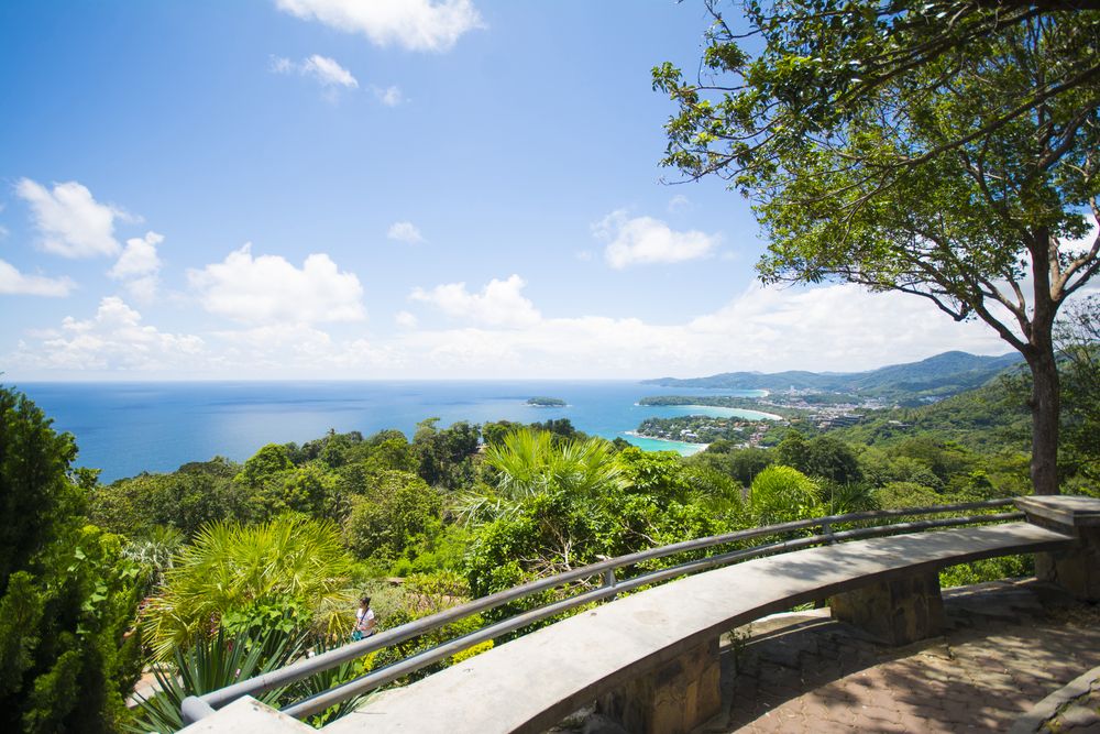 Sunny day at Karon View Point