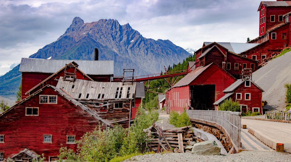 Mine Town at Kennecott, Alaska